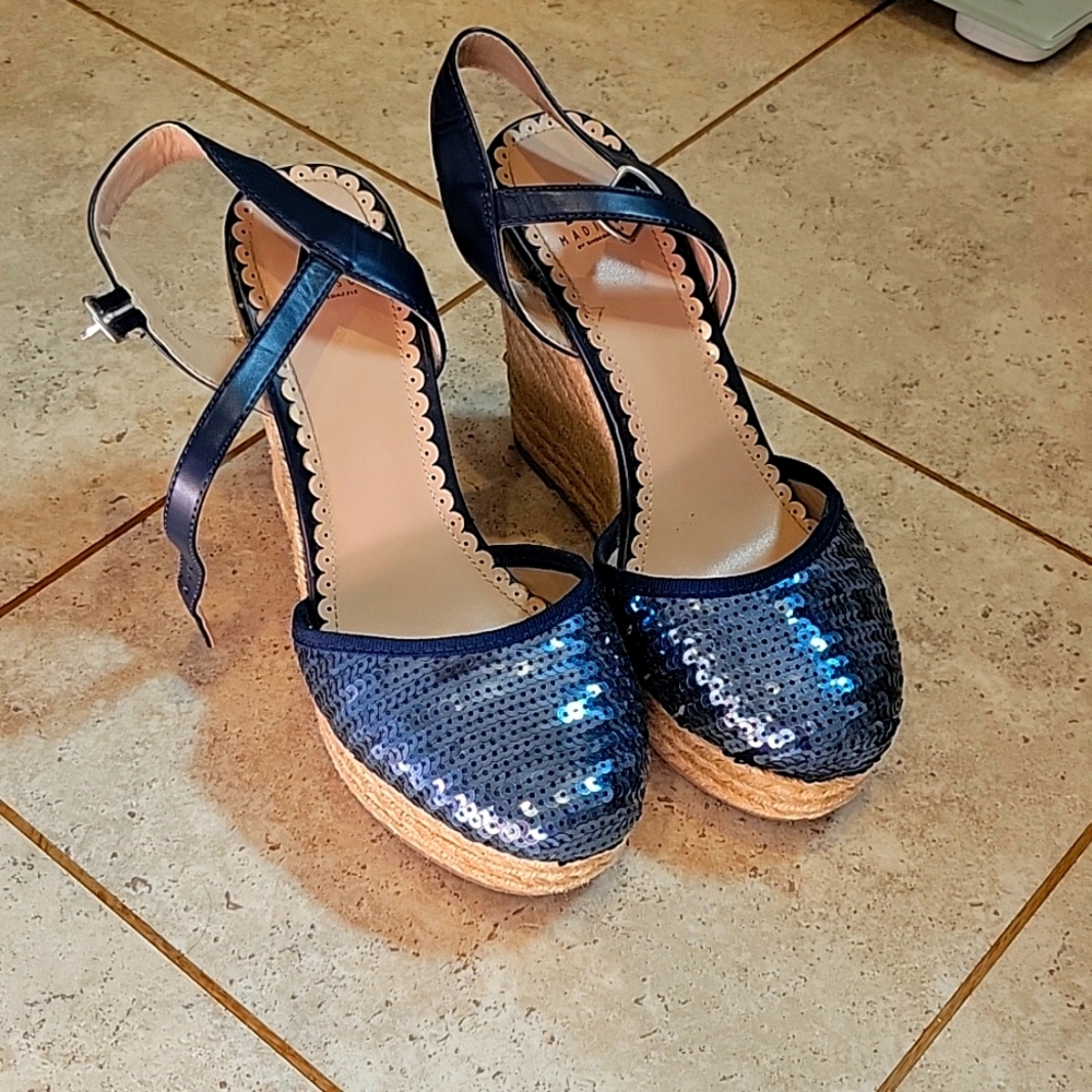 Sparkly wedges